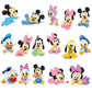 16 pcs Round Diamond Painting Stickers Wall Sticker | Mickey Mouse
