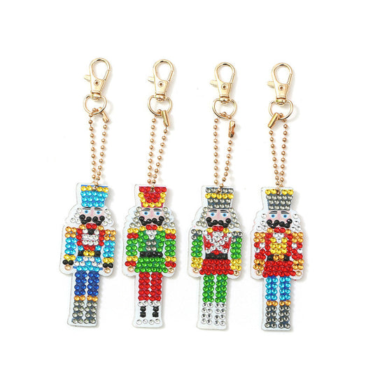 Blingbling's Keychain | four people | 4 Piece Set