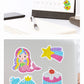 DIY Sparkling Diamond Painting Stickers Wall Sticker | Castle
