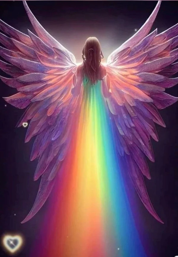 Diamond Painting - Rainbow Angel
