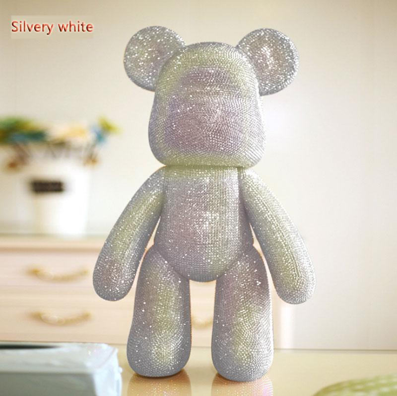 DIY Popobe bear - Crystal Rhinestone Ornaments（No glue）