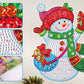DIY Diamond Painting Stickers Wall Sticker | Christmas Snowman