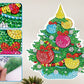 DIY Diamond Painting Stickers Wall Sticker | Christmas Tree