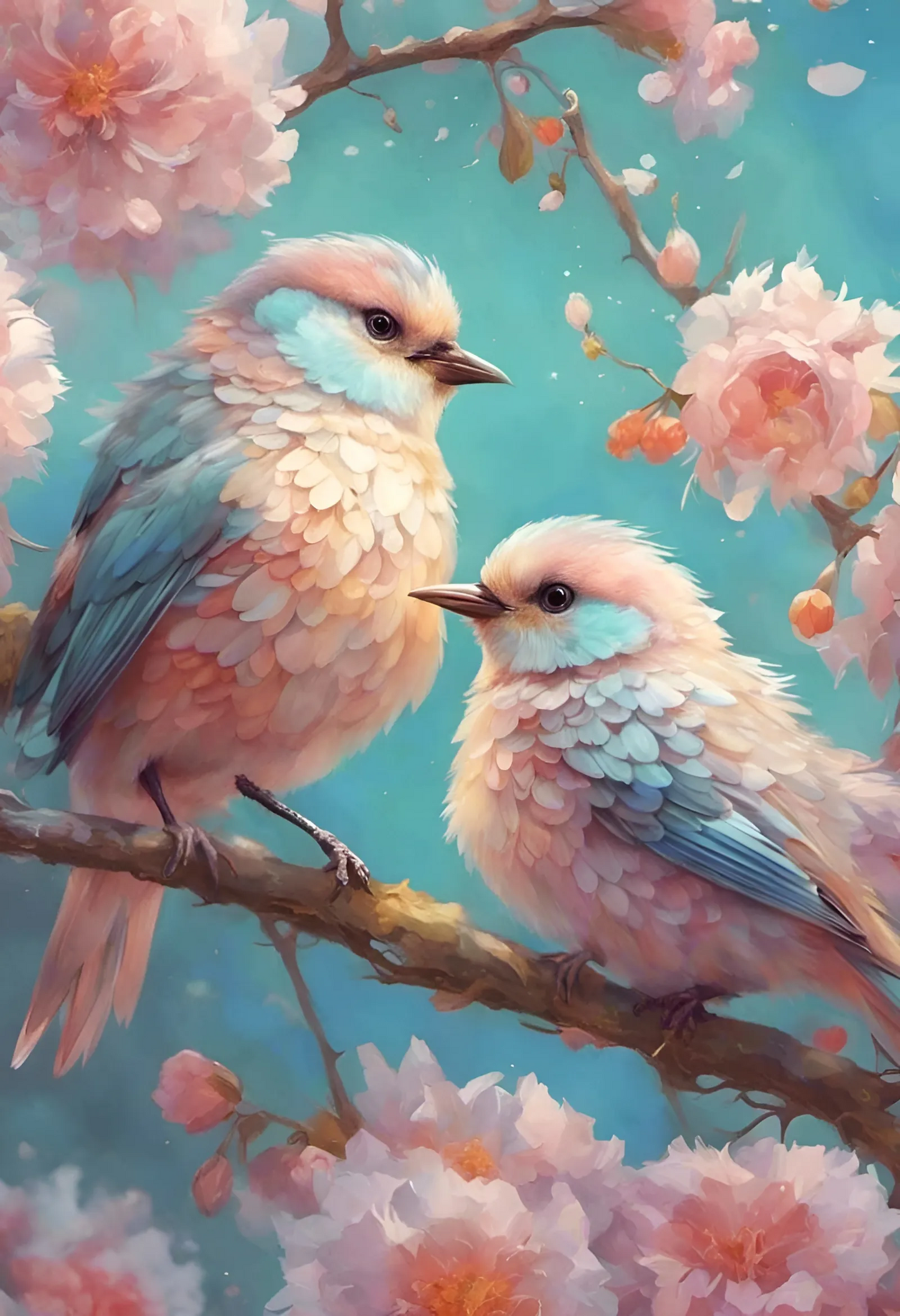 AB Diamond Painting  |  Lovely Birds