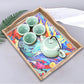 Diamond Painting Wooden Trays With Handle - Deer
