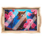 Diamond Painting Wooden Trays With Handle - Owl