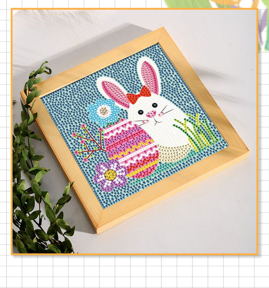 Children's Series | Rabbit | Crystal Rhinestone Diamond Painting Kit