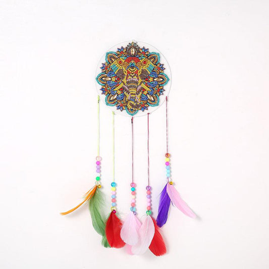 Dream Catcher Decoration Crafts Handmade Gifts-Bedroom Home Decorations | Elephant