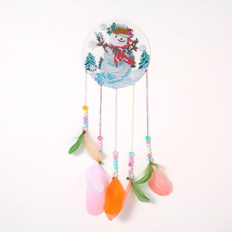 Dream Catcher Decoration Crafts Handmade Gifts-Bedroom Home Decorations | Snowman