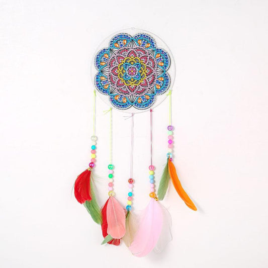 Dream Catcher Decoration Crafts Handmade Gifts-Bedroom Home Decorations | Mandala Flower