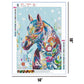 Colorful Horse  | Full Round Diamond Painting Kits