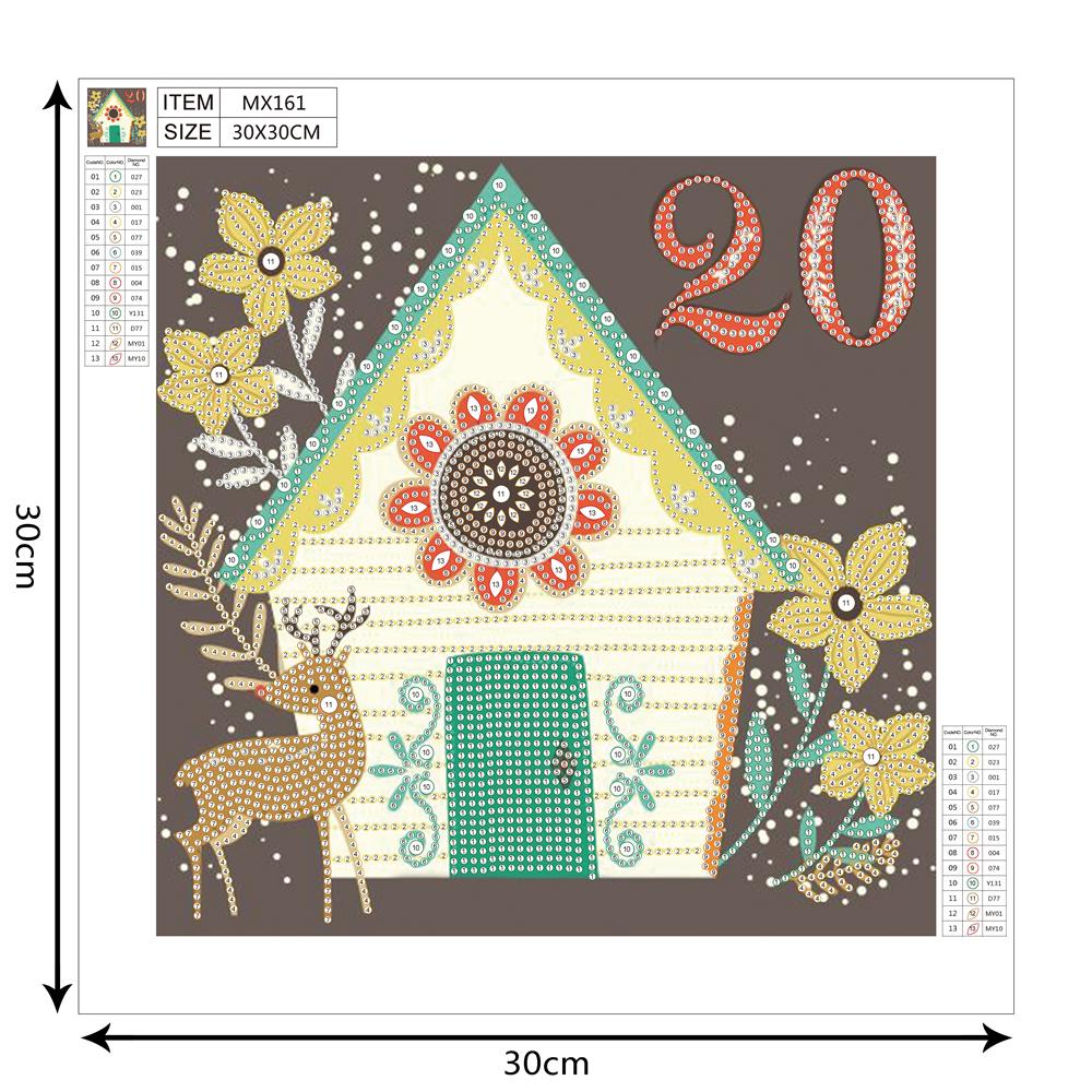 Flower House | Special Shaped Diamond Painting Kit
