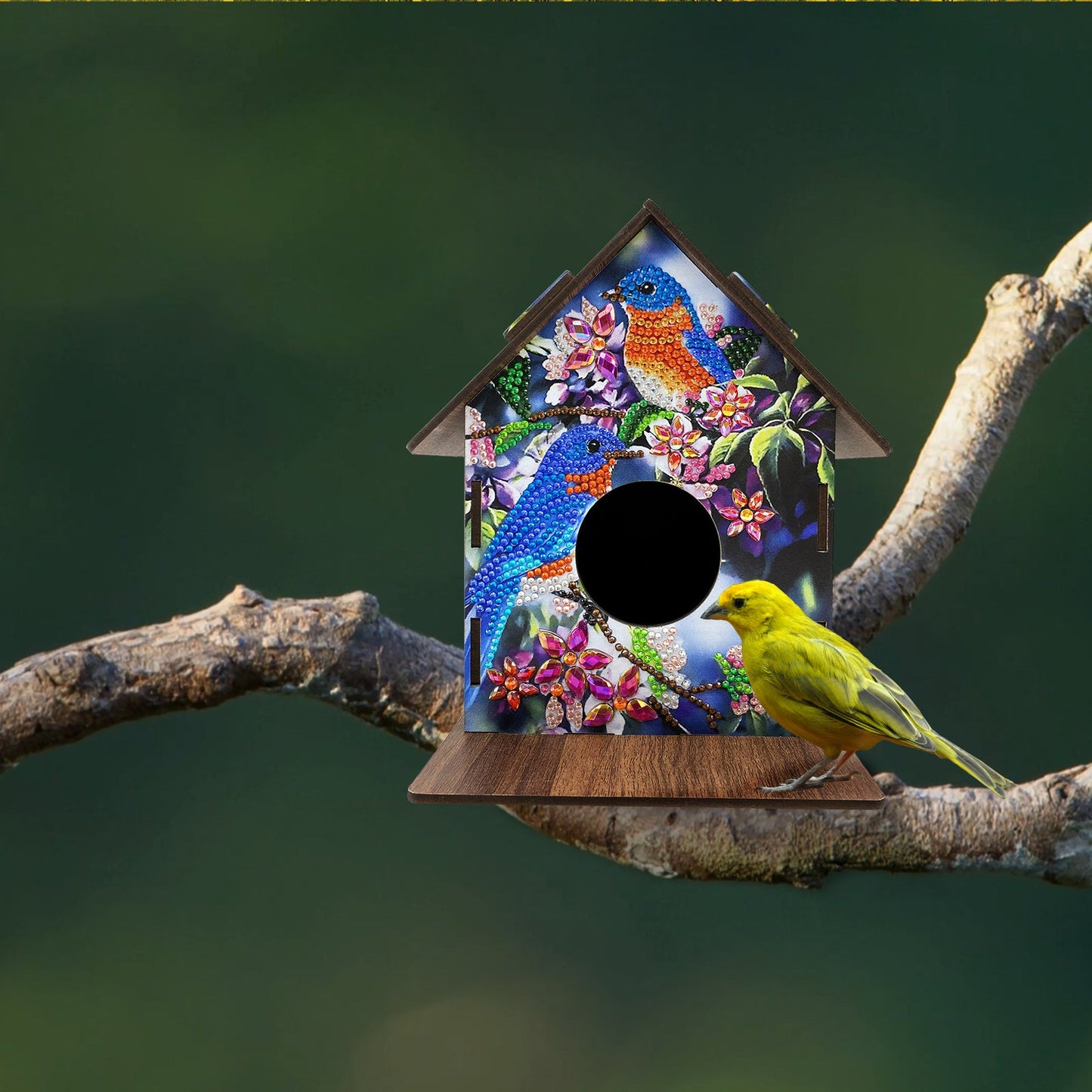 DIY Diamond Bird House