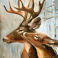 Deer | Full Round Diamond Painting Kits