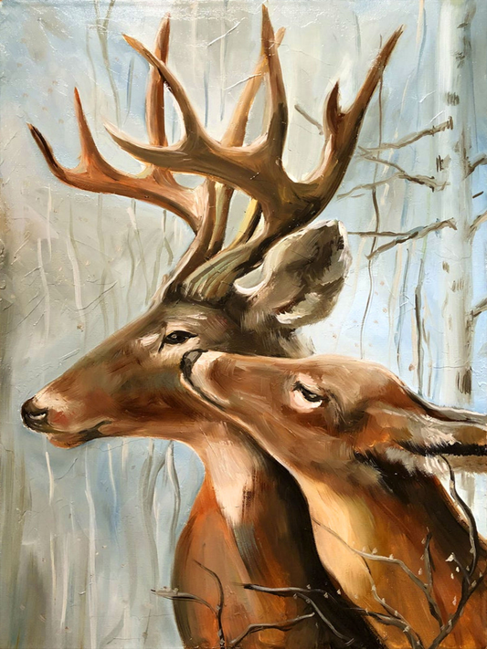 Deer | Full Round Diamond Painting Kits