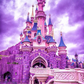 Purple castle | Full Round Diamond Painting Kits