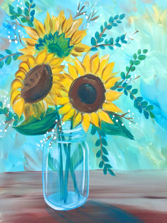 sunflower | Full Round Diamond Painting Kits