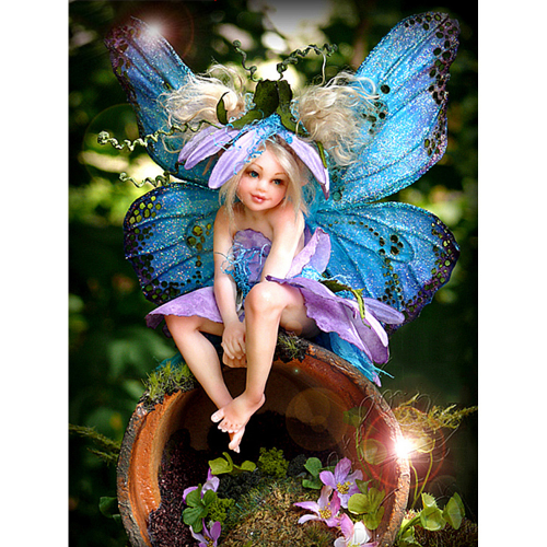 Fairy | Full Round Diamond Painting Kits