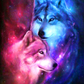 Star Wolf | Full Round Diamond Painting Kits