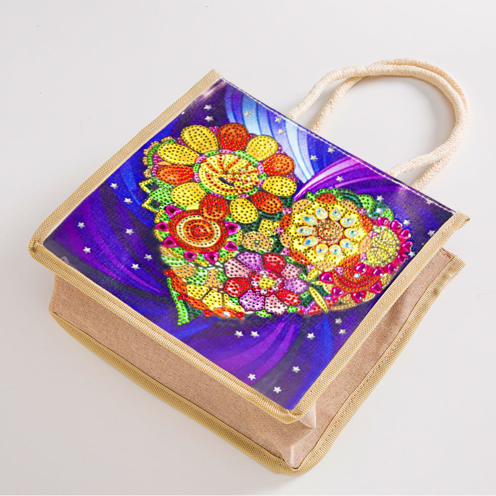 DIY special-shaped Diamond painting package Bag | Love Heart