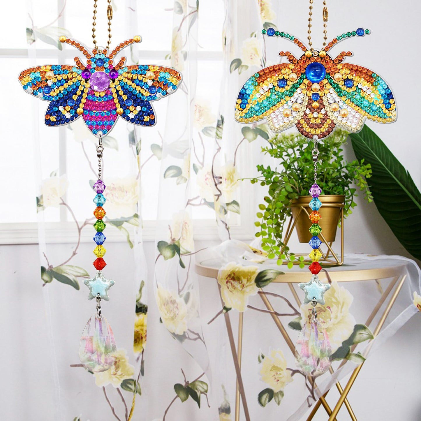 Diamond Art | Wind Chimes | Flying insects