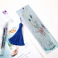 DIY Special Shaped Diamond Painting Leather Bookmark Tassel | Cat