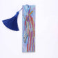 DIY Unicorn Special Shaped Diamond Painting Leather Bookmark Tassel