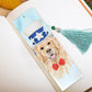 DIY Special Shaped Diamond Painting Leather Bookmark Tassel | Two-piece suit