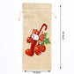 DIY Diamond Christmas Decoration | Christmas socks | Red Wine Gift Bag