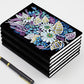 A5 5D Notebook DIY  Special Shape Rhinestone Diary Book | Flower