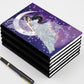 A5 5D Notebook DIY  Special Shape Rhinestone Diary Book | Moon Girl