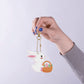 DIY keychain | Rabbit | Double-sided | Five Piece Set