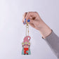 DIY keychain | Gnome | Double-sided | 6 Piece Set