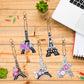 DIY Diamond Painting keychain | Paris Tower | 5 Piece Set