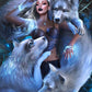 AB Diamond Painting | Beauty and the Wolf