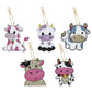 DIY keychain | Cow | Double-sided | Five Piece Set
