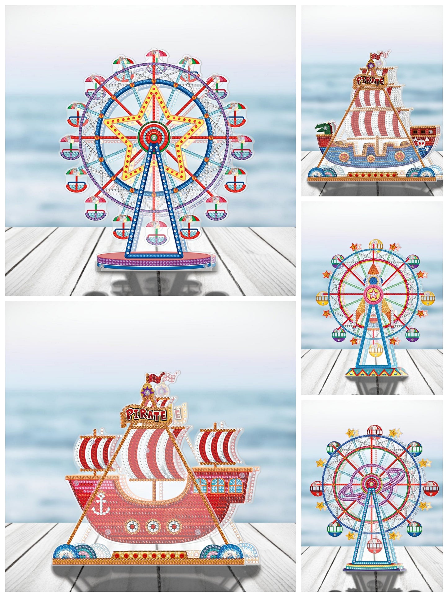 Ferris Wheel DIY Diamond Painting Crafts