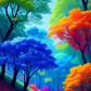 AB Diamond Painting    |  Colorful Forest